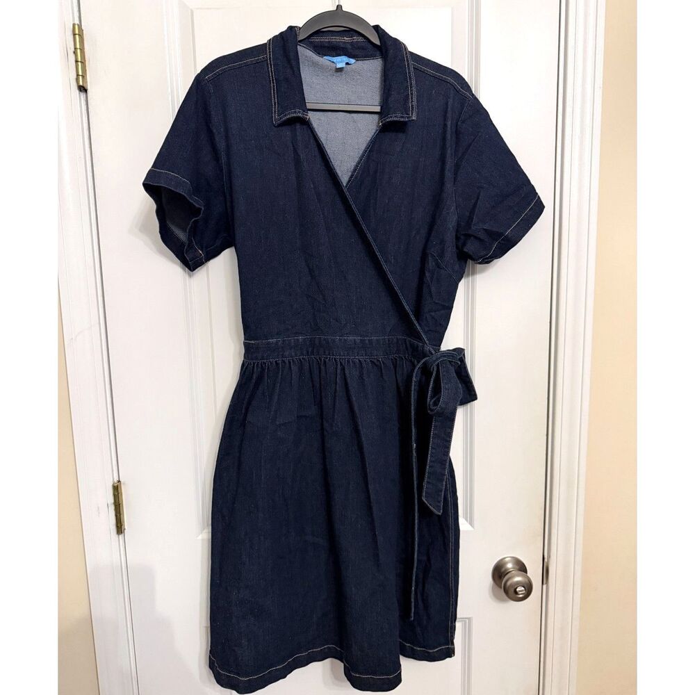 Draper James Denim Wrap Dress – Women’s XL